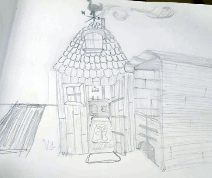 A Small Comfy Shack With A Farm