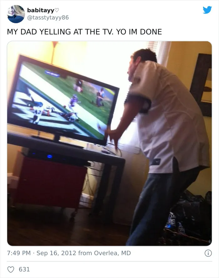 Someone Points Out That Dads Watch TV In A Very Specific Way, And It's Hilarious (25 Pics)