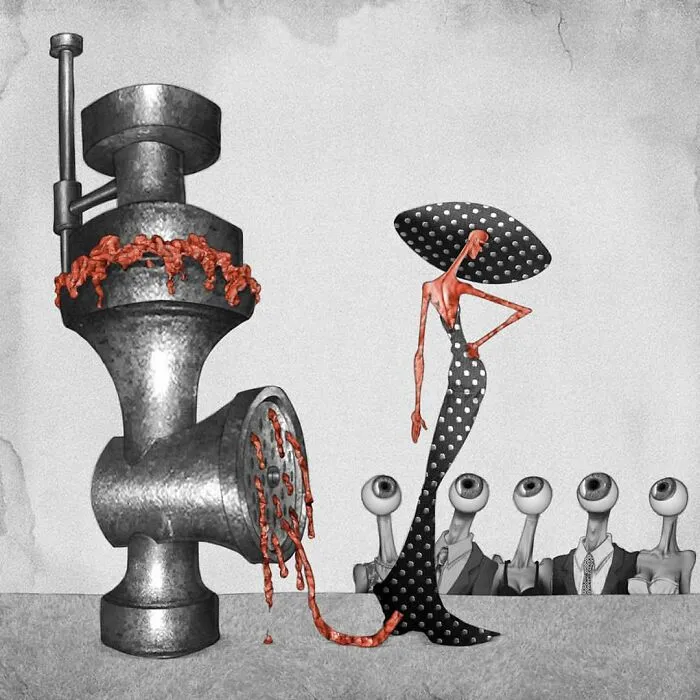 Artist Captures What's Wrong With Today's Society In 38 New Thought-Provoking Illustrations