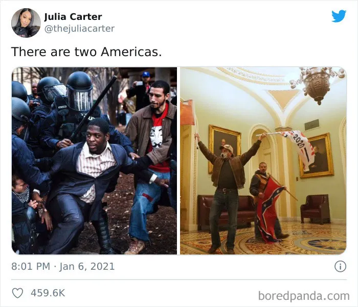 Twitter Is Comparing The Trump Mob To The BLM Protests, And Here Are 25 Of The Most Viral Tweets