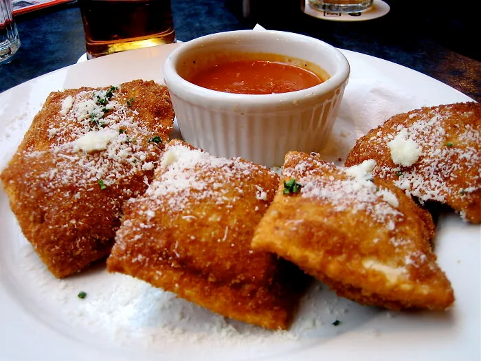 Ravioli tostado