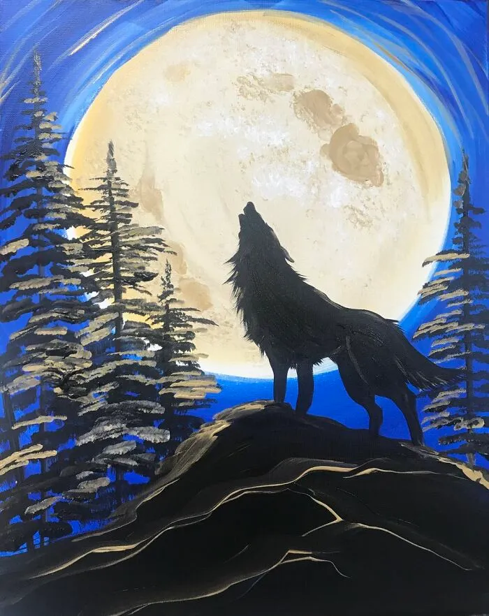 I'm 9, I Love Almost Any Kind Of Art, Although I Suck At It, I Love Wolves And This Is... My Wolf Art.