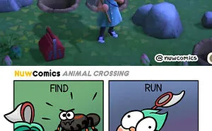 I Made Animal Crossing-Inspired Comics (18 Pics)