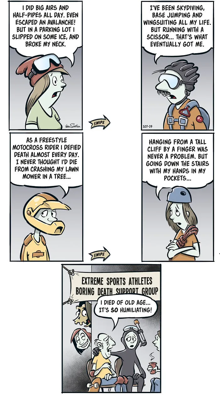 Artist Creates Comics About A Girl In Her Afterlife (40 Pics)