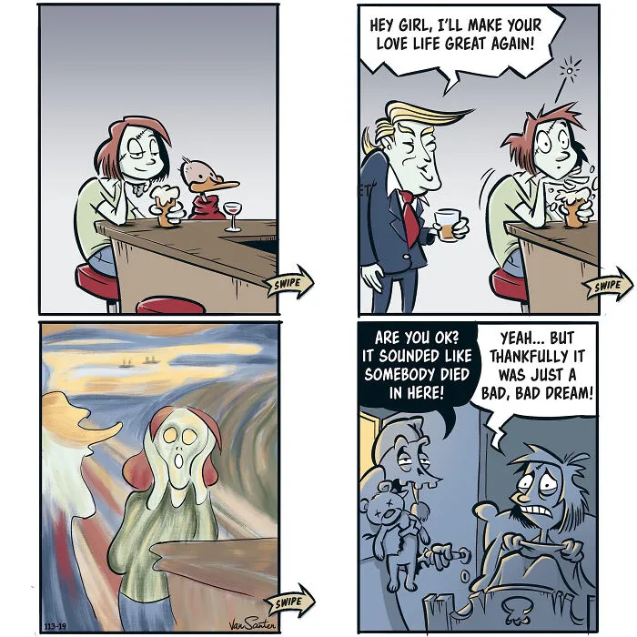 Artist Creates Comics About A Girl In Her Afterlife (40 Pics)