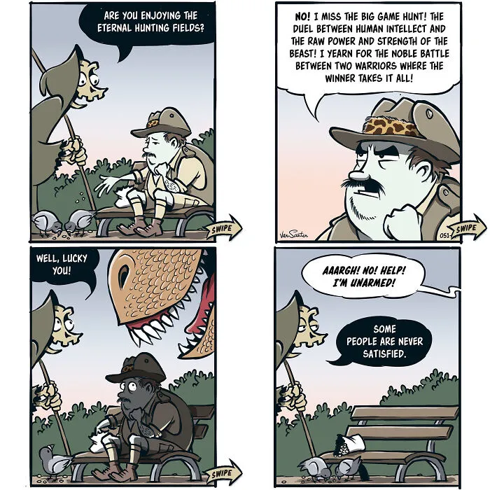 Artist Creates Comics About A Girl In Her Afterlife (40 Pics)