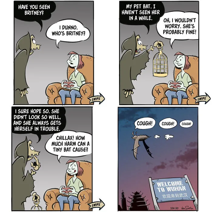 Artist Creates Comics About A Girl In Her Afterlife (40 Pics)