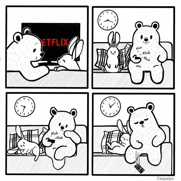 Artist Creates Sweet Comics About A Bunny And A Bear In A Relationship (82 Pics)