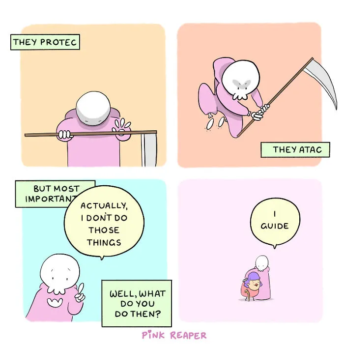 My New Comics About The Brighter Side Of The Grim Reaper Are Here To Get You Through Lockdown (20 Pics)