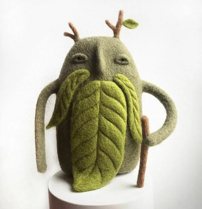 These Ukrainian Artists Create Very Cute Felted Wool Sculptures, Here Are 30 Of Their Best Works