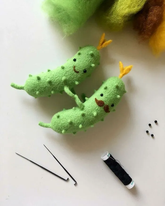 These Ukrainian Artists Create Very Cute Felted Wool Sculptures, Here Are 30 Of Their Best Works