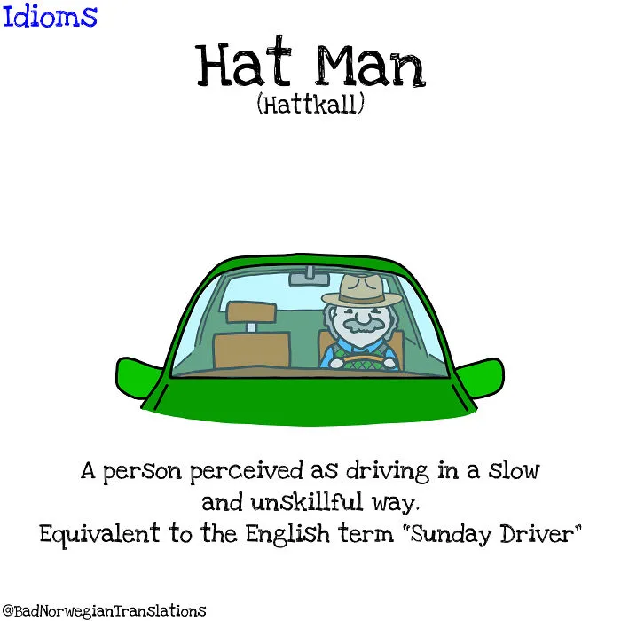 I Illustrate Norwegian-To-English Idiom Translations To Show How Weird They Can Be To Non-Native Speakers (16 Pics)