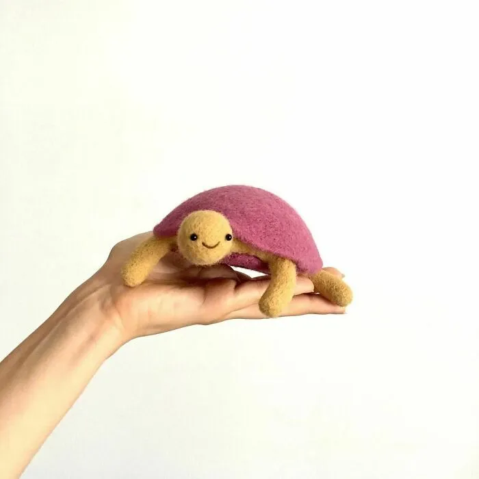 These Ukrainian Artists Create Very Cute Felted Wool Sculptures, Here Are 30 Of Their Best Works