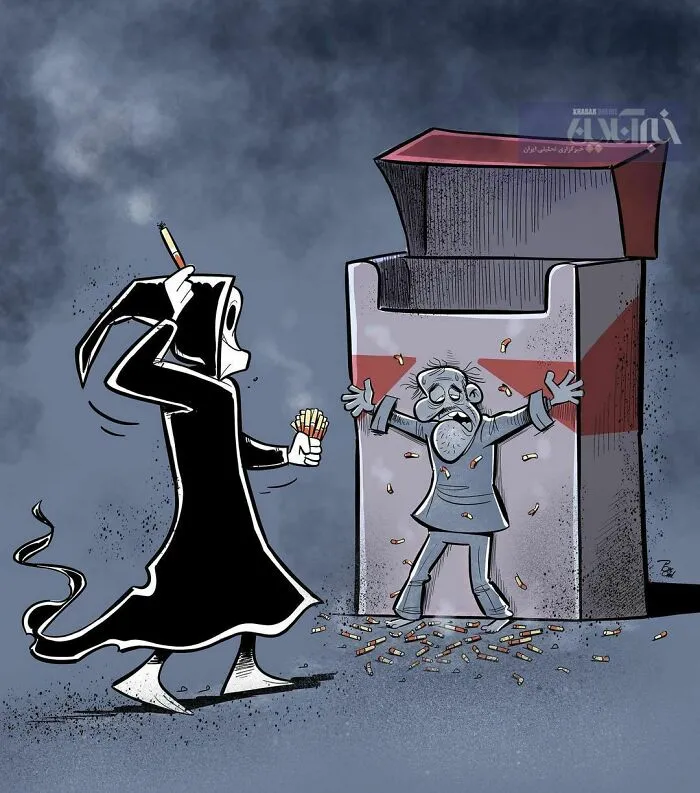 30 Digital Illustrations That Expose The Flaws Of Today’s Society By Alireza Pakdel