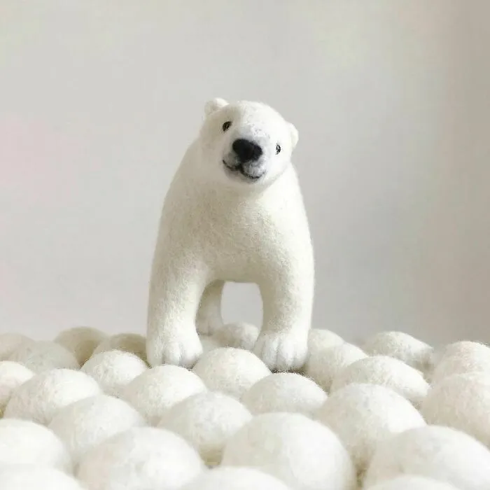 These Ukrainian Artists Create Very Cute Felted Wool Sculptures, Here Are 30 Of Their Best Works
