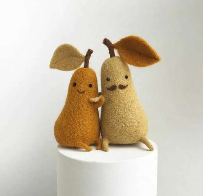 These Ukrainian Artists Create Very Cute Felted Wool Sculptures, Here Are 30 Of Their Best Works