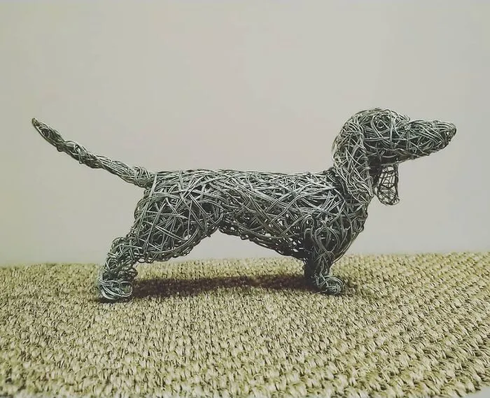 37 Incredible Animal Sculptures Created Out Of Galvanized Wire By This Norfolk-Based Artist