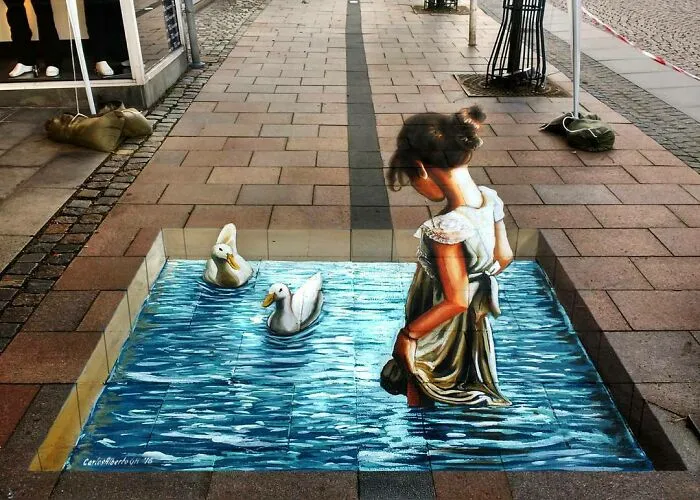 54 3D Optical Illusions By This Talented Mexican Street Artist