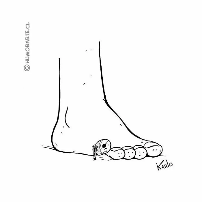 30 Funny Minimalist Comics Without Dialogue By Karlo Ferdon