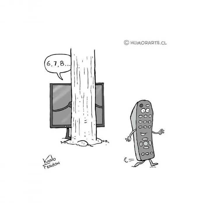 30 Funny Minimalist Comics Without Dialogue By Karlo Ferdon