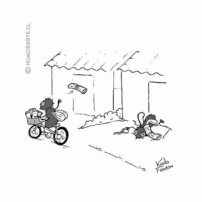 30 Funny Minimalist Comics Without Dialogue By Karlo Ferdon