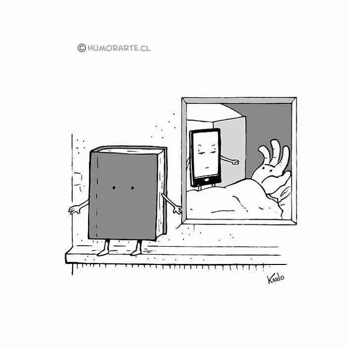 30 Funny Minimalist Comics Without Dialogue By Karlo Ferdon