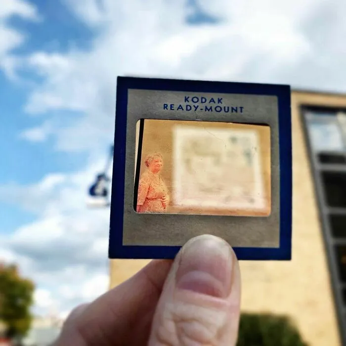 Photographer Uses Her Dad’s Old Slides To Create A Nostalgic Photo Series (31 Pics)