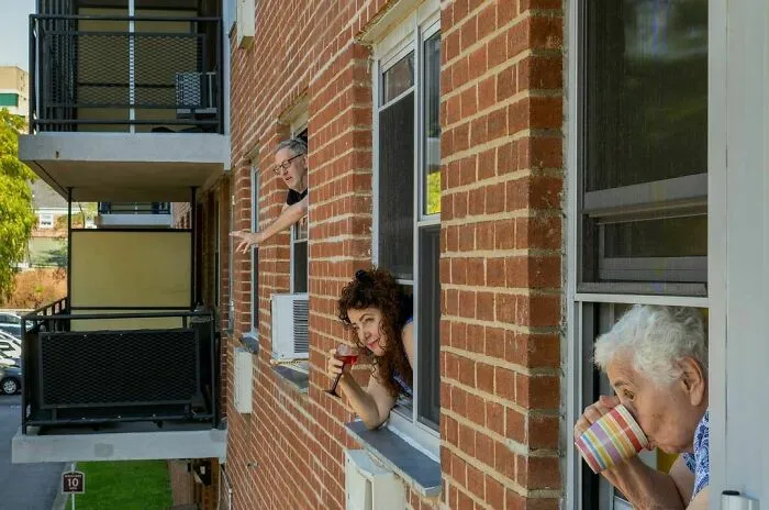 September 7, Quarantine In Queens, Day 173.labor Day 2020. The Family. Alone Together