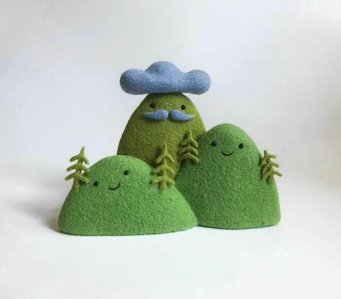 These Ukrainian Artists Create Very Cute Felted Wool Sculptures, Here Are 30 Of Their Best Works