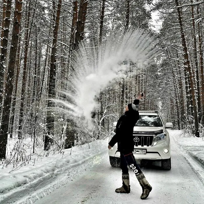 30 imágenes que muestran el increíble frío que hace en Rusia ahora mismo