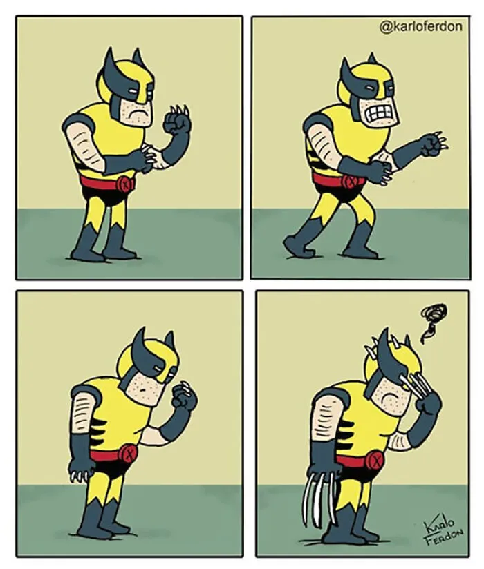 Artist Shows The Not-So-Glamorous Daily Life Of Superheroes (50 Comics)