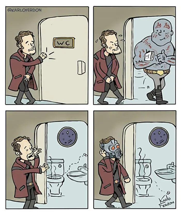 Artist Shows The Not-So-Glamorous Daily Life Of Superheroes (50 Comics)