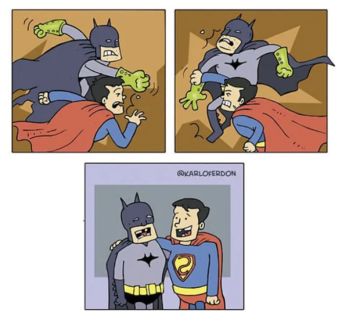 Artist Shows The Not-So-Glamorous Daily Life Of Superheroes (50 Comics)