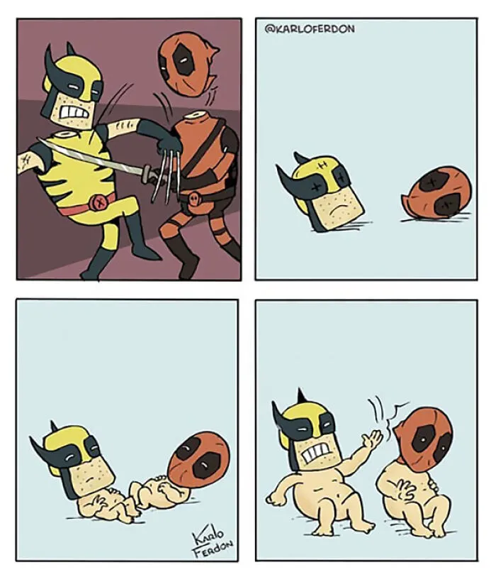 Artist Shows The Not-So-Glamorous Daily Life Of Superheroes (50 Comics)