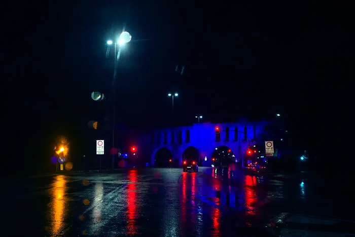 Day 1: First Day Of The Year. A Rainy Day. Via Cristoforo Colombo In The Late Afternoon Is Quite Empty, Traffic Lights Remind Me The Colors Of My City. I Don’t Know What Surprise This Year Will Bring To Me, I’m Curious And In The Same Time A Little Worried. But The Best Thing Of The Future Is That Comes One Day At A Time.