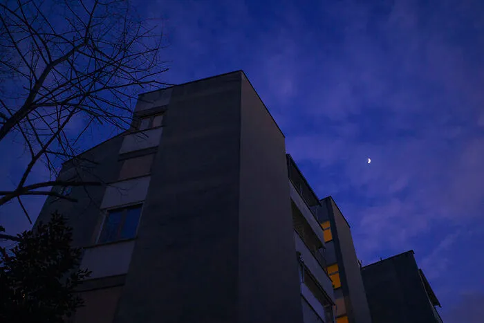 Day 19: A Blue Moon Is Up In The Sky. It Saw Me Standing Alone.