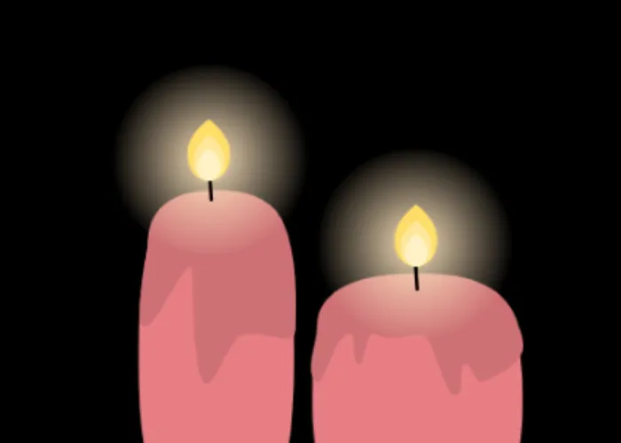 Digitally Drawn Candles I Made A While Ago