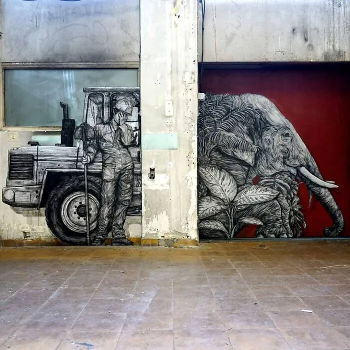110 Street Art Pieces That This Artist Incorporated Into The Streets Of Paris
