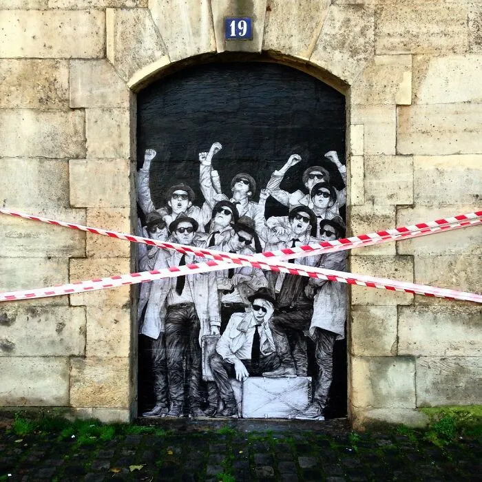 110 Street Art Pieces That This Artist Incorporated Into The Streets Of Paris