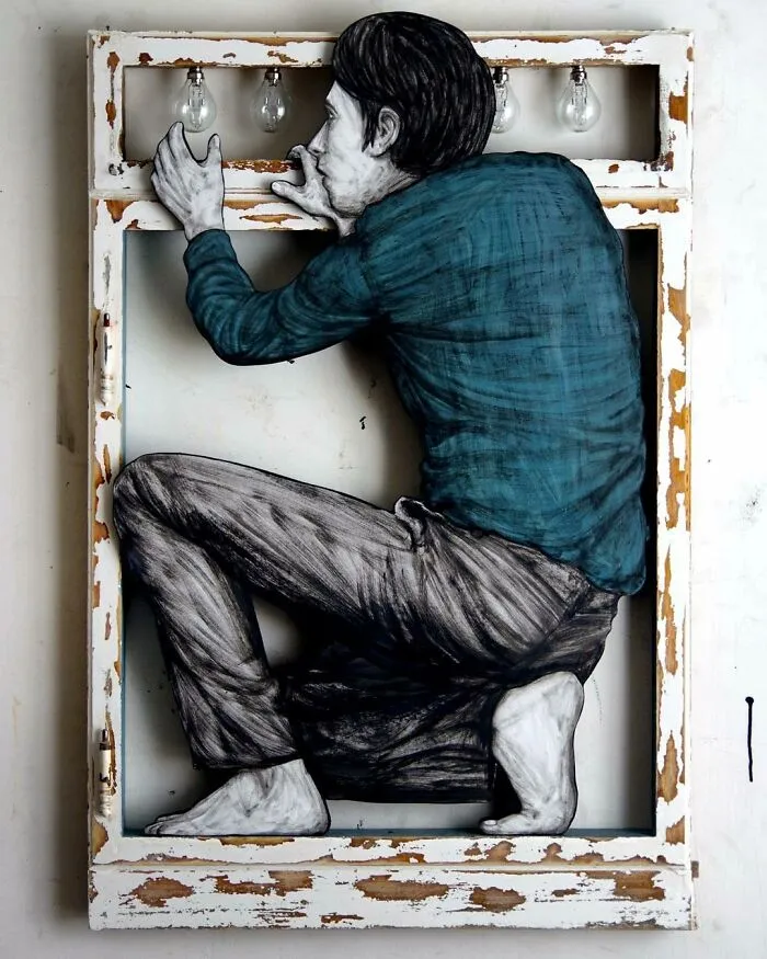 110 Street Art Pieces That This Artist Incorporated Into The Streets Of Paris