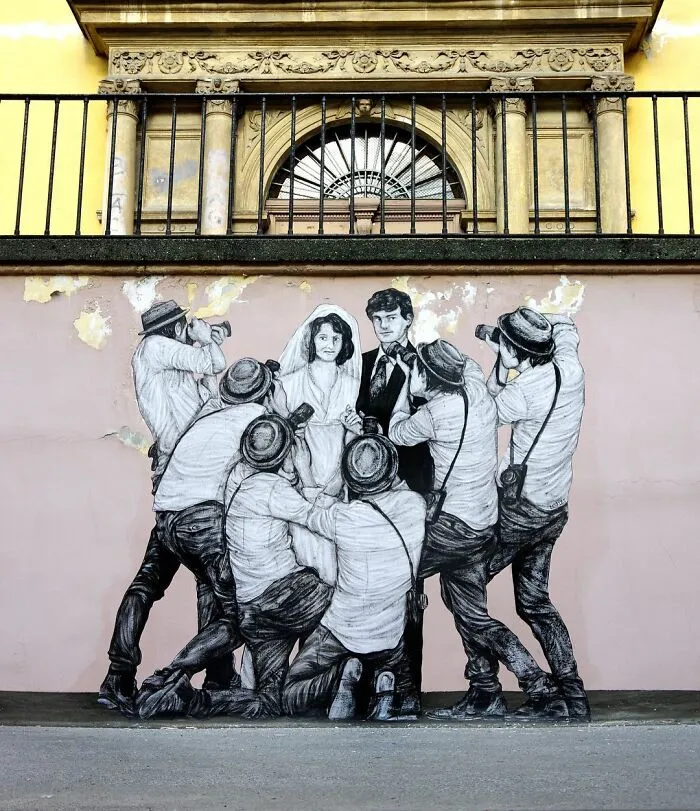 110 Street Art Pieces That This Artist Incorporated Into The Streets Of Paris