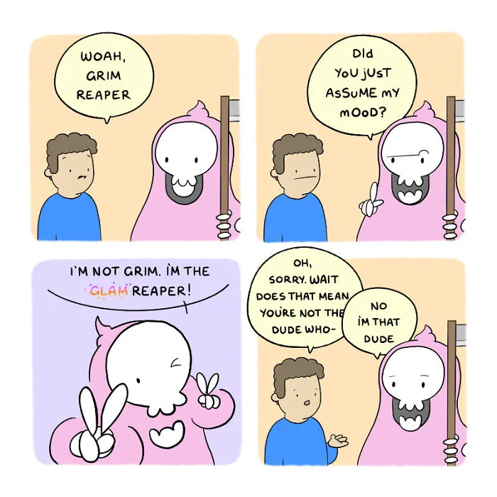 My New Comics About The Brighter Side Of The Grim Reaper Are Here To Get You Through Lockdown (20 Pics)