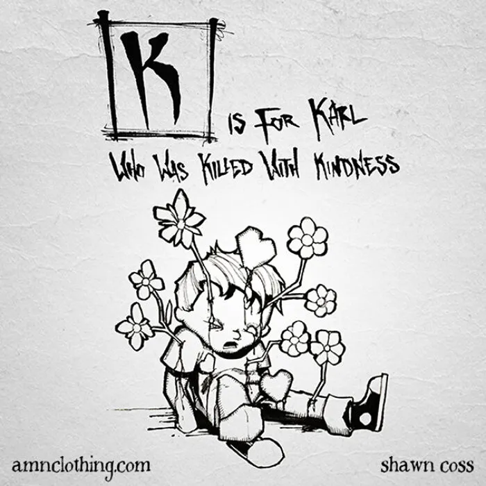 Inspired By Edward Gorey, I Created My Own Grim Version Of The Alphabet (26 Pics)