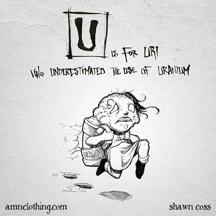 Inspired By Edward Gorey, I Created My Own Grim Version Of The Alphabet (26 Pics)