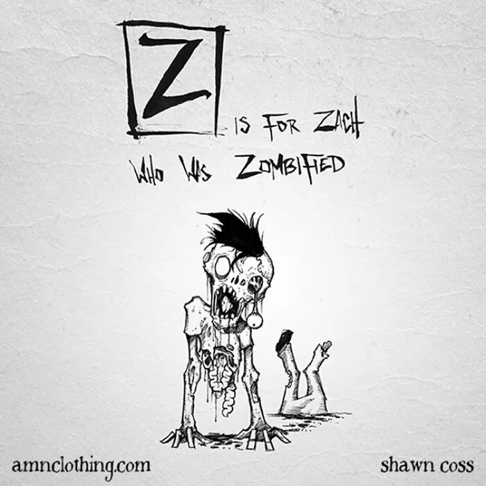 Inspired By Edward Gorey, I Created My Own Grim Version Of The Alphabet (26 Pics)