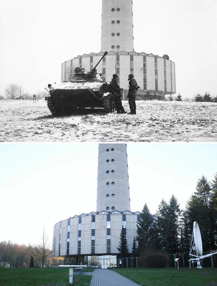 I Took My Father's Photos From 30 Years Ago And Shot The Same Locations Today (30 Pics)