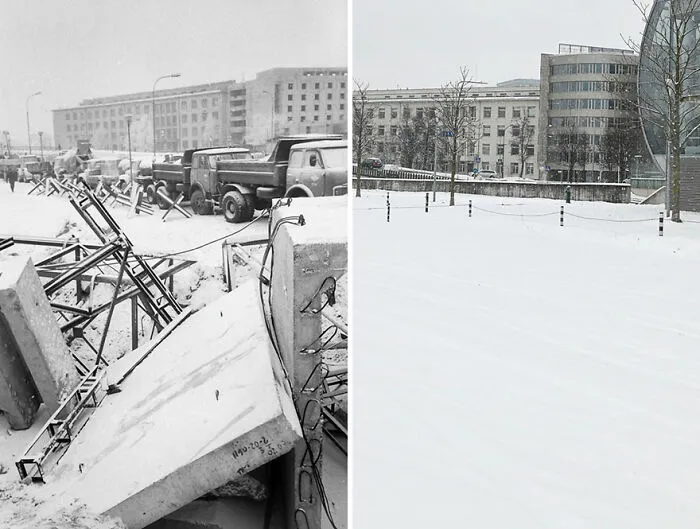 I Took My Father's Photos From 30 Years Ago And Shot The Same Locations Today (30 Pics)