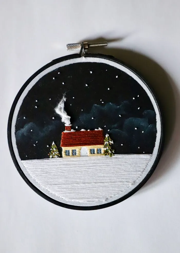 At The Beginning Of Lockdown, I Quit My Job And Started Making Embroidered Landscapes, Here Are My Best 30 Works