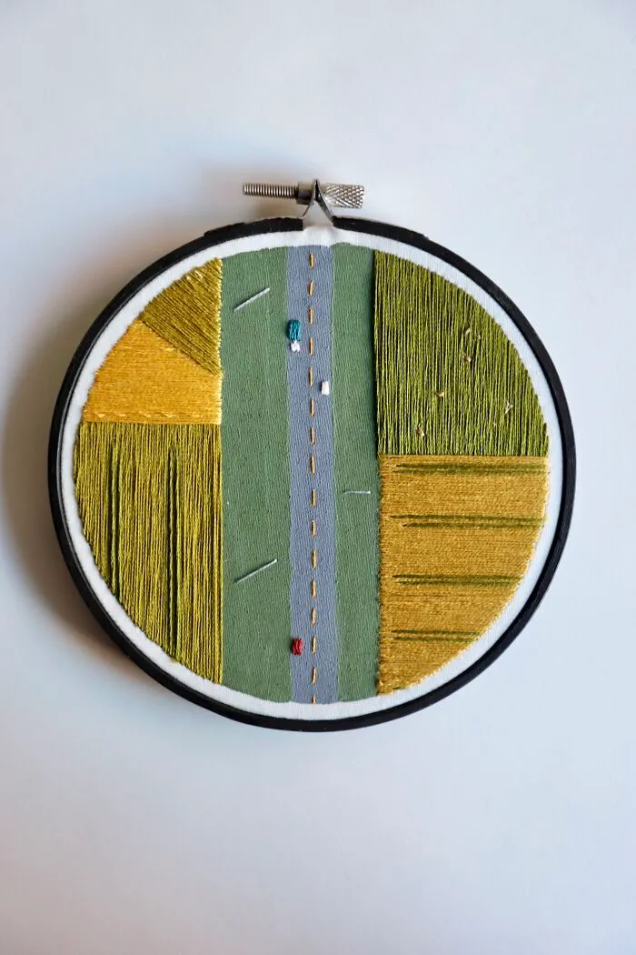 At The Beginning Of Lockdown, I Quit My Job And Started Making Embroidered Landscapes, Here Are My Best 30 Works