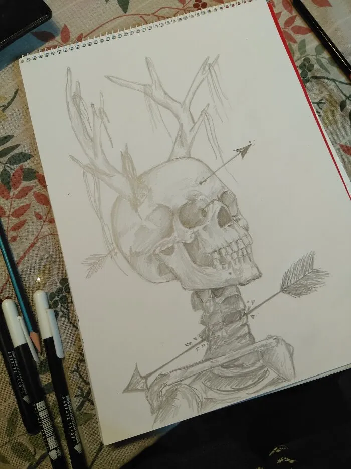 Spooky Scary Skeleton